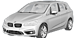 BMW F45 U2282 Fault Code